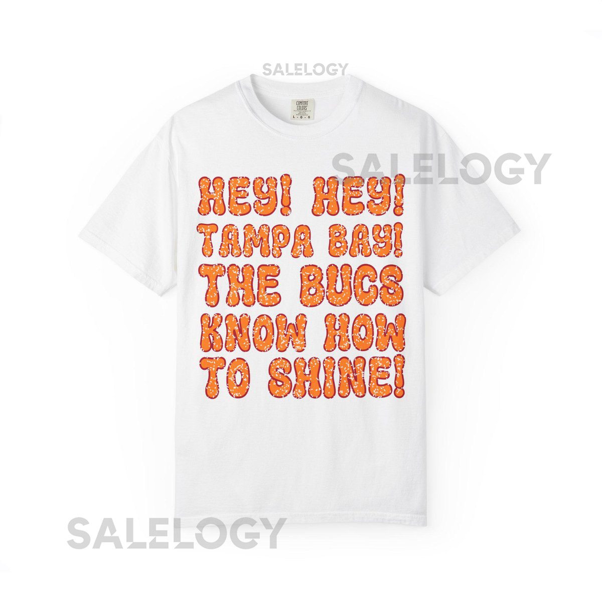 Buccaneers Tampa Bay Buccaneers Retro Fight Song Throwback Comfort Colors Unisex T-shirt With Logo_139