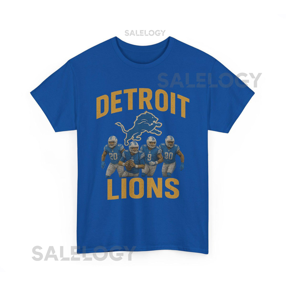 Detroit Lions Graphic Tee Unisex NFL Football Fan Apparel_246