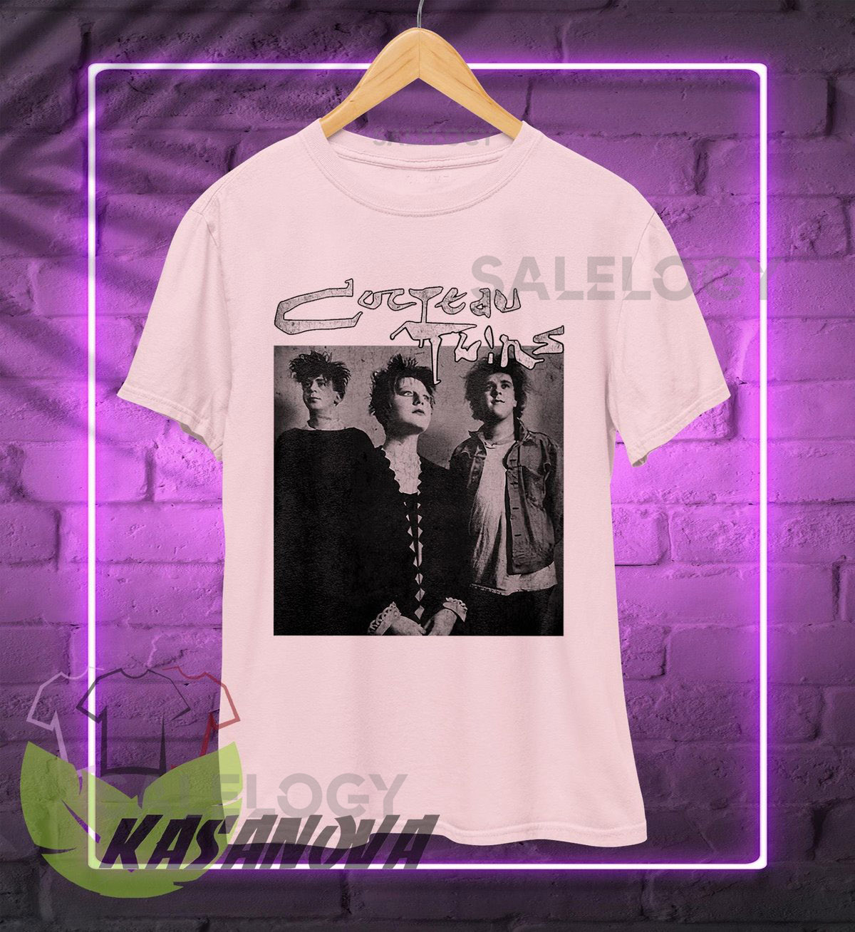 Cocteau Twins Band T Shirt Rock Music Merch Shirt 90s Retro Casual Unisex T-Shirt_66