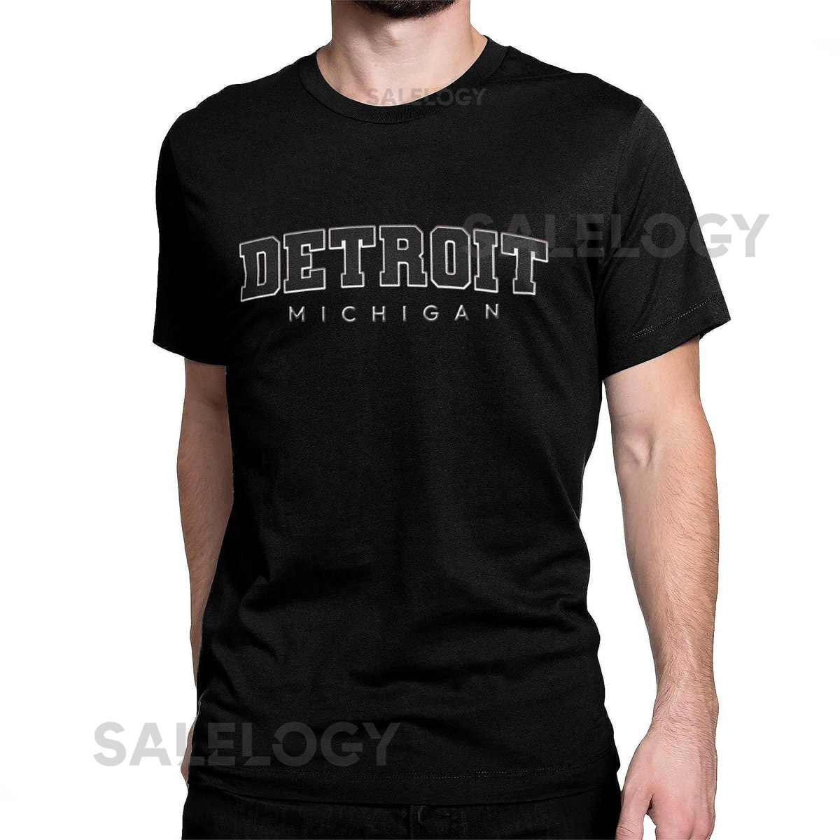 Detroit Varsity Unisex T-Shirt_269