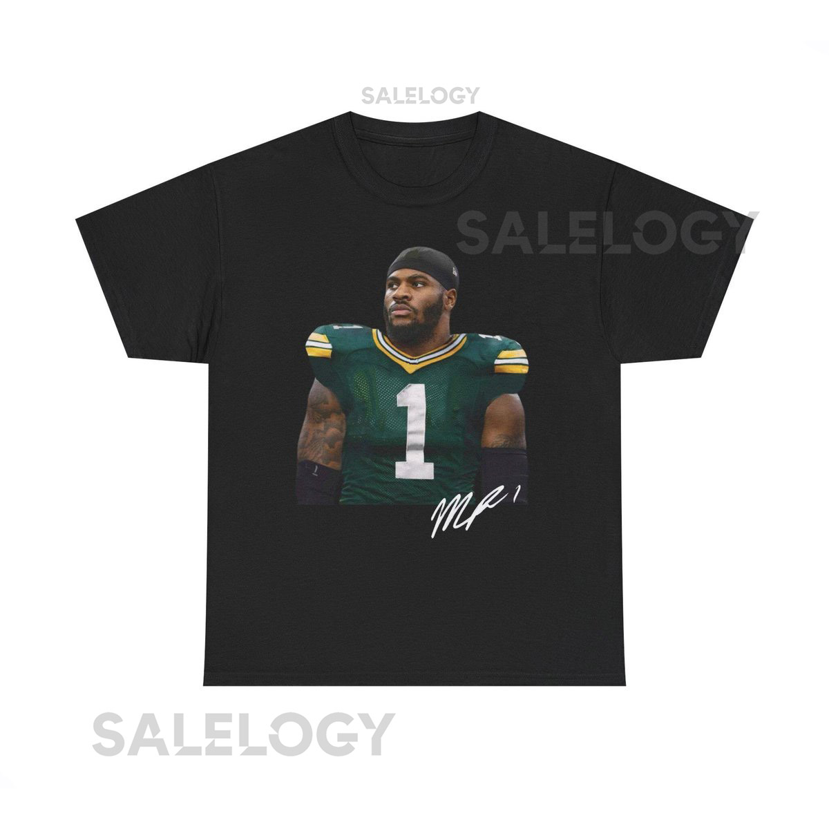 Micah Parsons Green Bay Packers T Shirt Autograph Edition_593