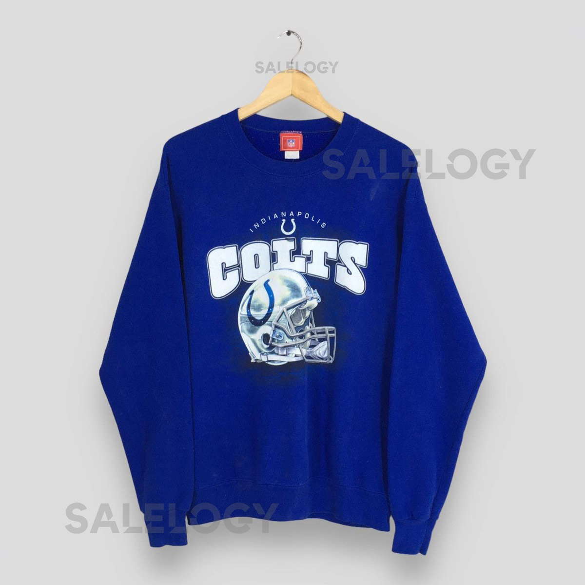 Vintage Indianapolis Colts NFL Sweatshirt Medium Indianapolis Colts Spell Out Pullover Indianapolis Colts Football Sweater Colts Crew_981