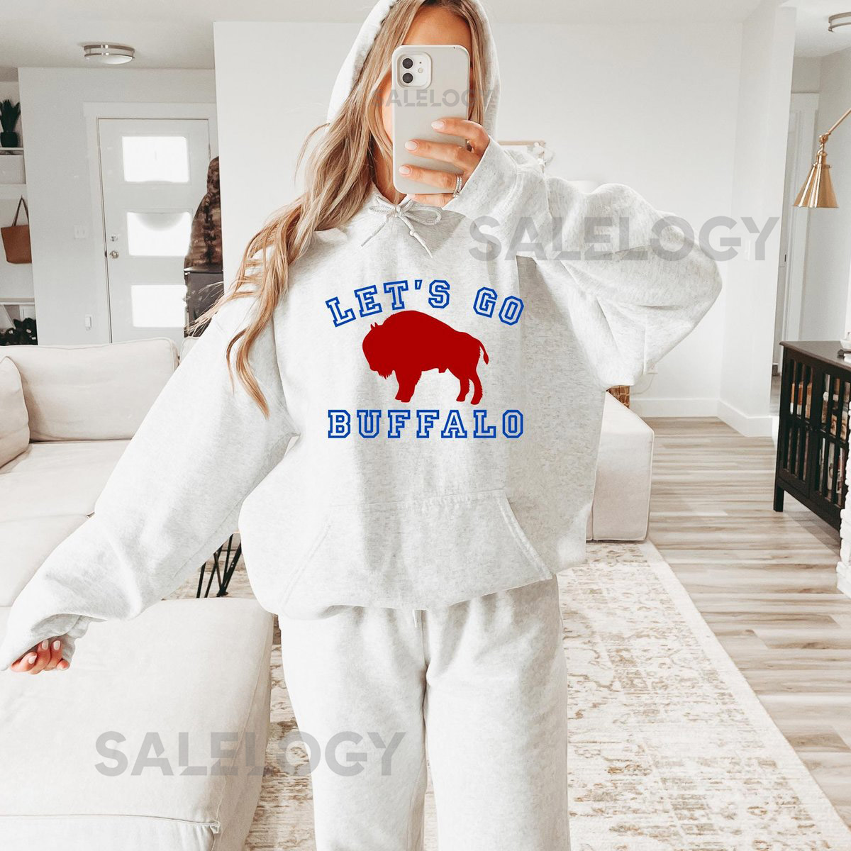 Buffalo Football Hoodie Game Day Apparel for Buffalo Fans_273