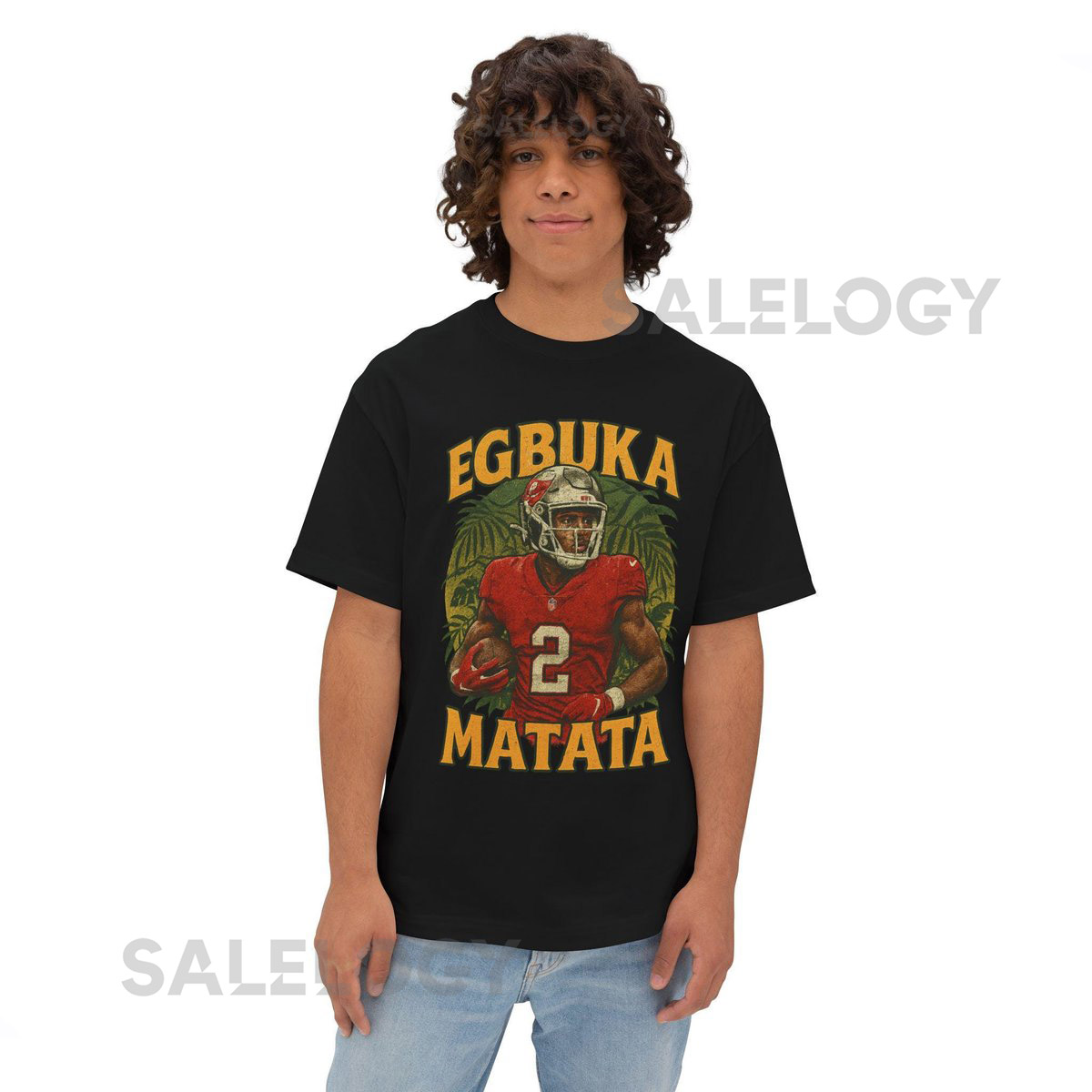 Egbuka Matata Shirt Emeka Egbuka Tampa Bay Buccaneers Rookie Tee Retro Distressed Varsity Football Parody_424