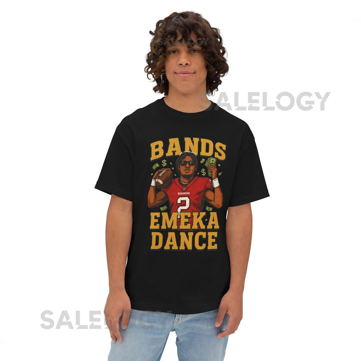 Bands Emeka Dance Shirt Emeka Egbuka Tampa Bay Buccaneers WR Tee Retro Distressed Varsity Football Parody_47