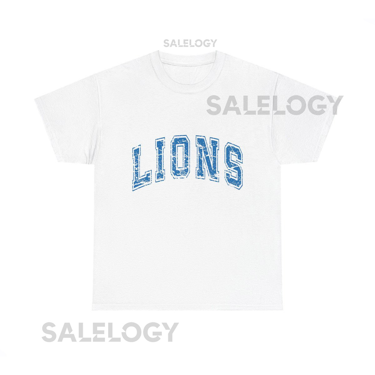 Lions Team Spirit Tee Unisex Heavy Cotton Sports Wear_547
