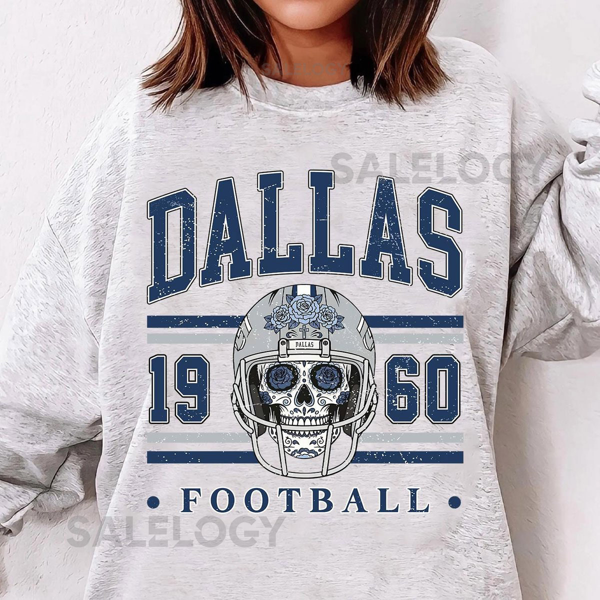Dallas Football Vintage Style Sweatshirt T-Shirt Dallas Football Shirt Gifts for him_267