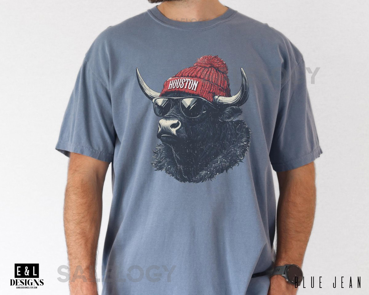 Houston Football Shirt Comfort Color Tee Retro Texans Shirt Gift For Football Fan Trendy Football Shirt Spirit Animal Sport_241