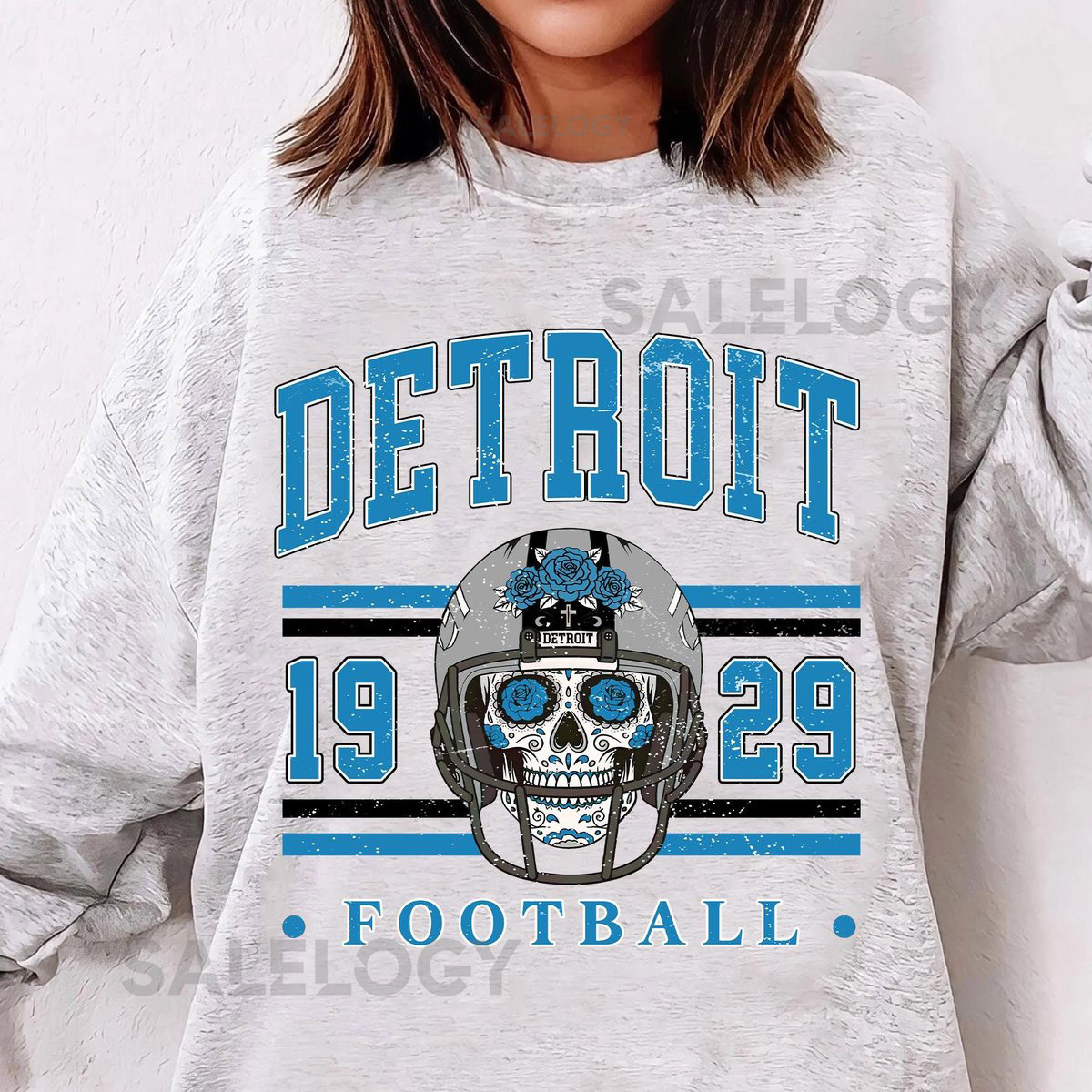 Detroit Football Shirt Detroit Football Sweatshirt Vintage Style Detroit Football shirt Sunday Football_131