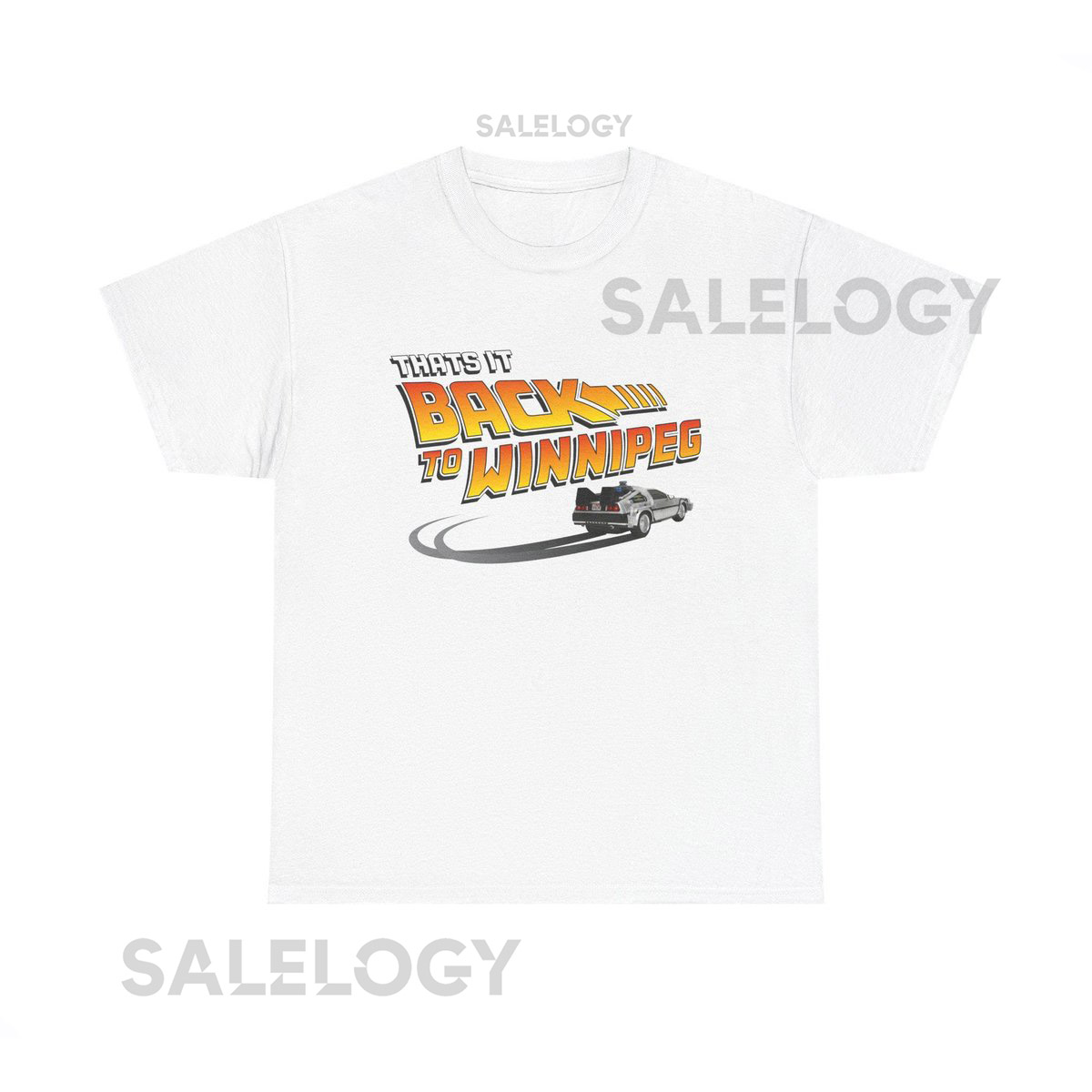 Back to Winnipeg Tee Retro 80s Style Cotton Shirt_36