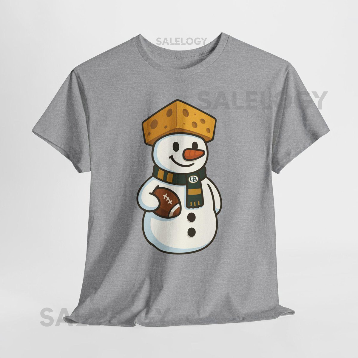 Green Bay Football Snowman Shirt Packers ghost shirt Winter Game Pullover Christmas Football Shirt Green Bay Cozy Shirt Packers Shirt_413