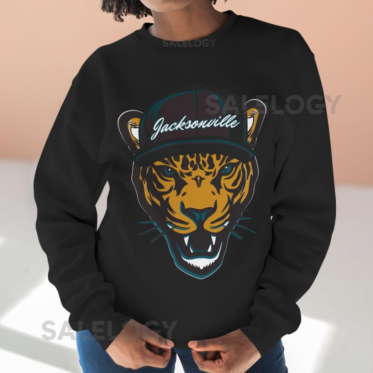 Jaguar Sweatshirt Jacksonville Football Fa_708