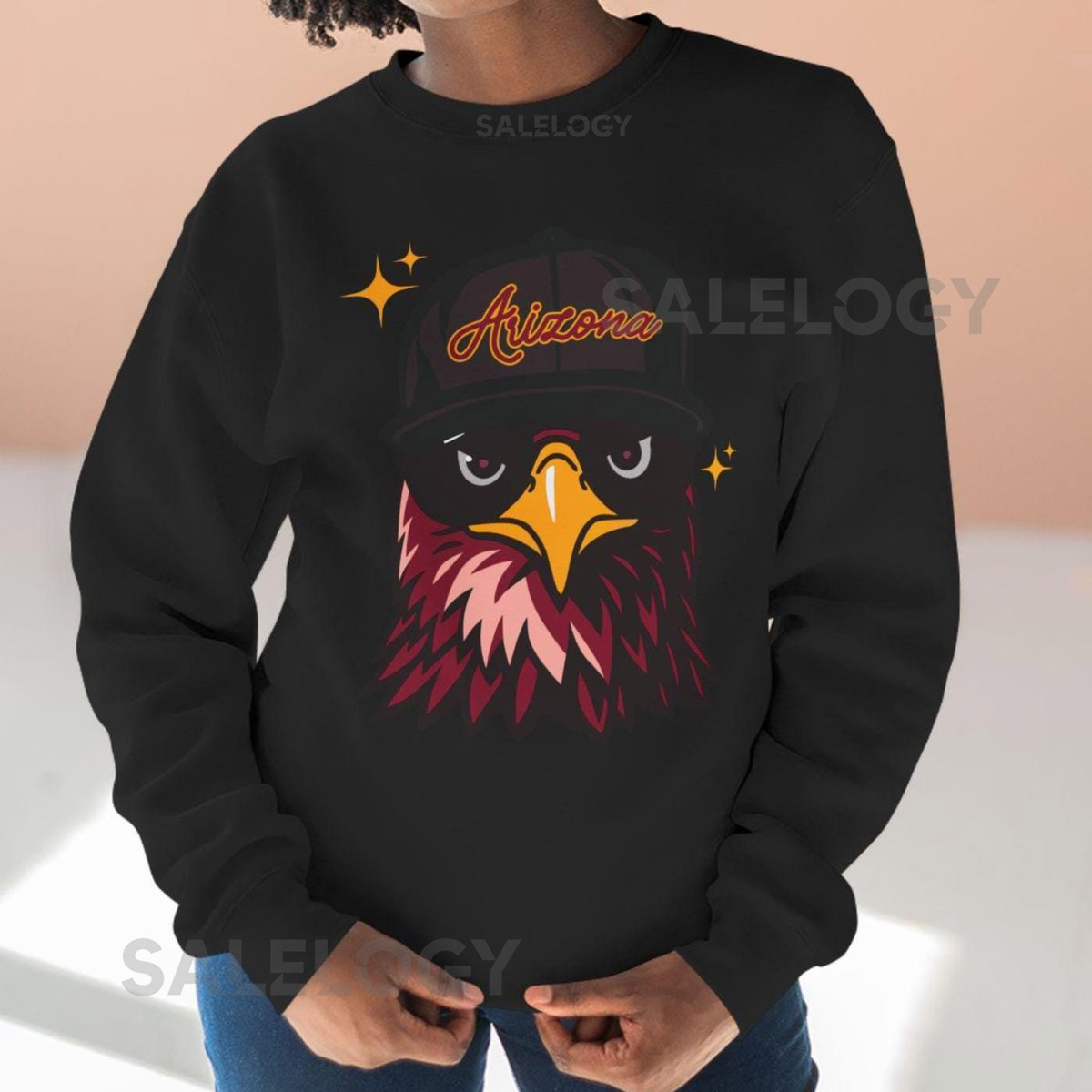 Arizona Football Fan Gift Cardinal Sweatshirt_65