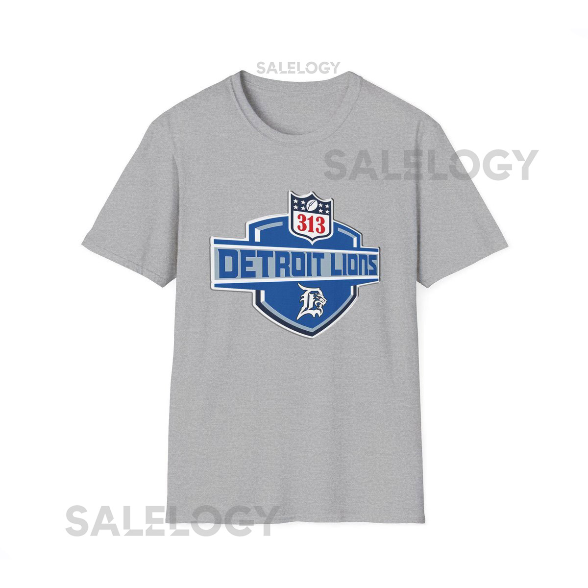 Detroit Football Unisex Softstyle T-Shirt Game Day Shirt Sports Fan Merchandise Gift for Him Her_167