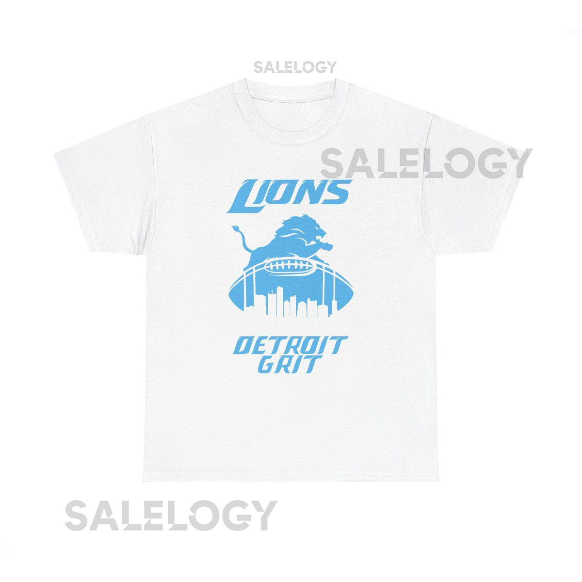 Detroit Lions Grit T-Shirt Unisex Heavy Cotton Game Day Tee_252