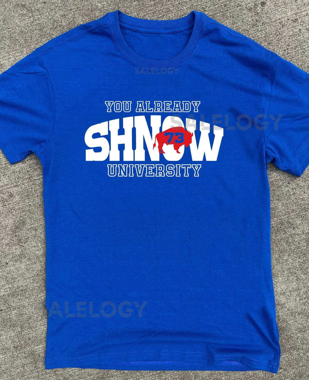 You Already Shnow University T-Shirt Buffalo Bills Fan Gift Crewneck T-Shirt Bills Dion Dawkins Fan Shirt Buf Bills Mafia Player Shirt_1133
