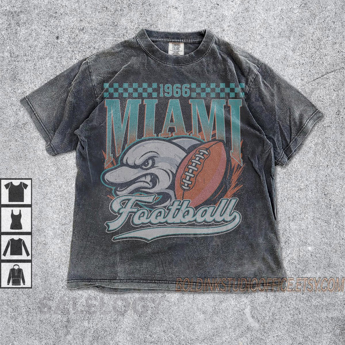Comfort Colors Miami Football Shirt Sweatshirt Hoodie Miami Football Tshirt Miami Football Fan Shirt Football Game Day Outfits_270