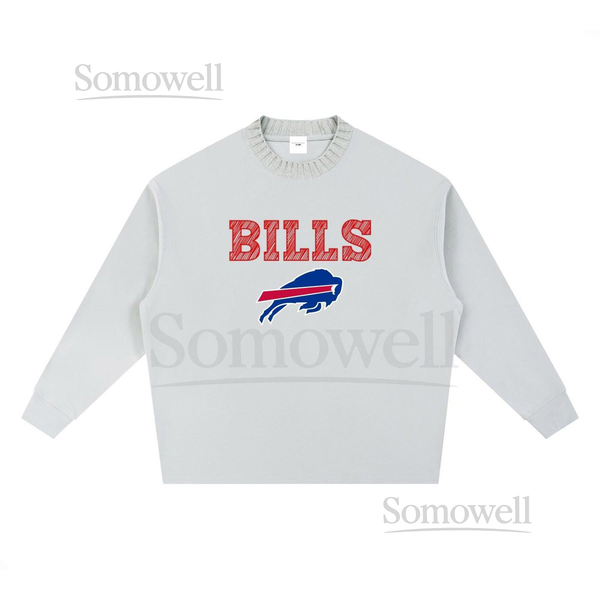 Buffalo Bills Football NFL Game Day Oversize Sweatshirt_234