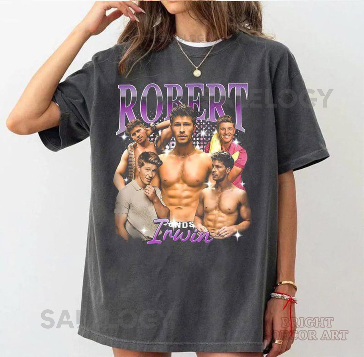 Robert Irwin Dwts 2025 Bootleg Print Unisex Tshirt Dwts 2025 T-shirt The Stars Fan Shirt Robert Irwin Fan Gift Robert Irwin Wildlife_115