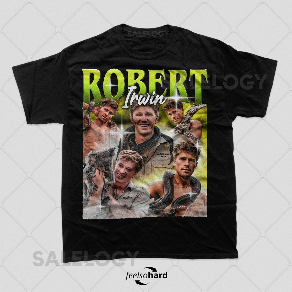 Robert Irwin Vintage Bootleg T-Shirt Gift For Women and Man Unisex T-Shirt_118