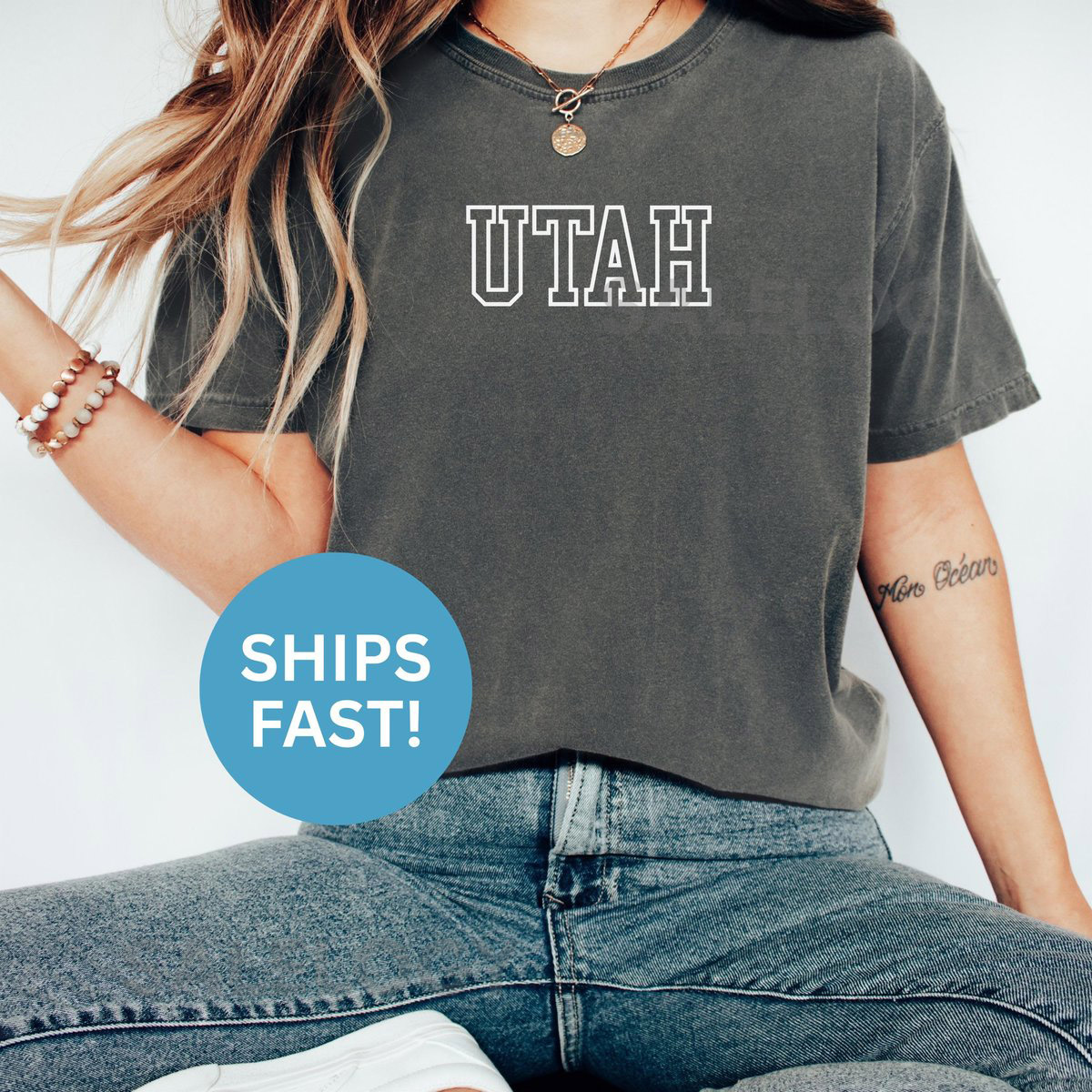 Comfort Colors Utah Shirt College Font Shirt University Shirt Travel Shirt Vacation Shirt Gift for Utah Lover Utah Pride Shirt State_108