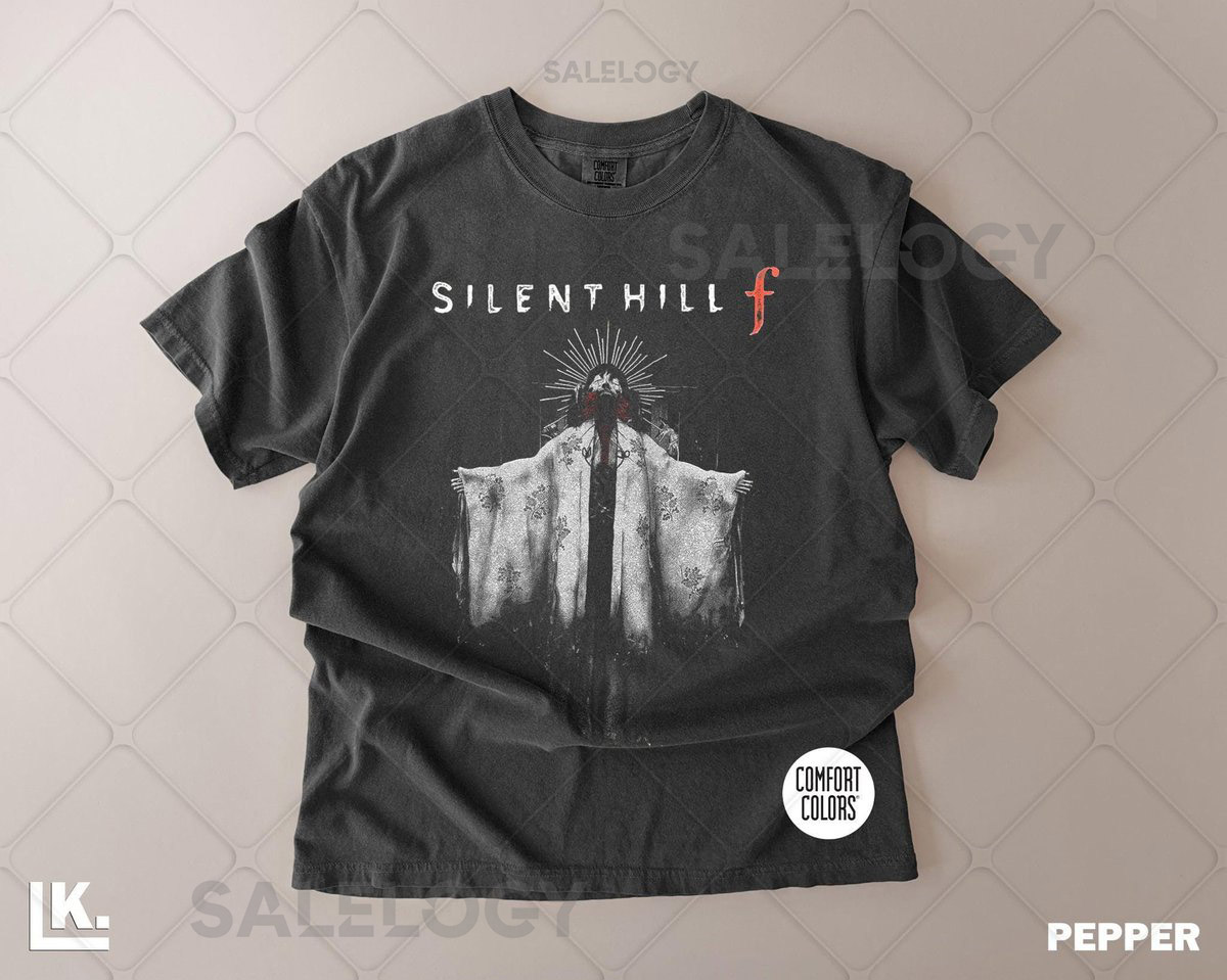 Silent Hill F Comfort Color T shirt Distressed Vintage Style Comfort Colors Tee_478