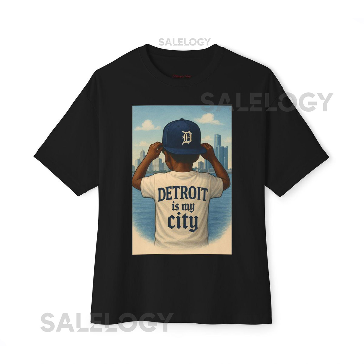 Detroit Is My City T-Shirt 2nd Version Unisex Boxy Tee Vintage Vibe_177