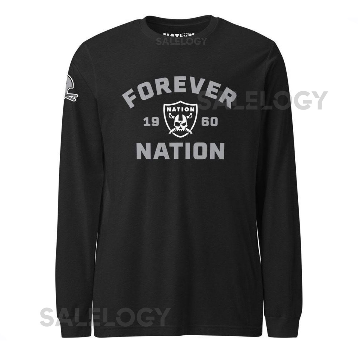 Forever Nation Unisex Long Sleeve T-Shirt - Sizes Xtra Small thru 2XL_152