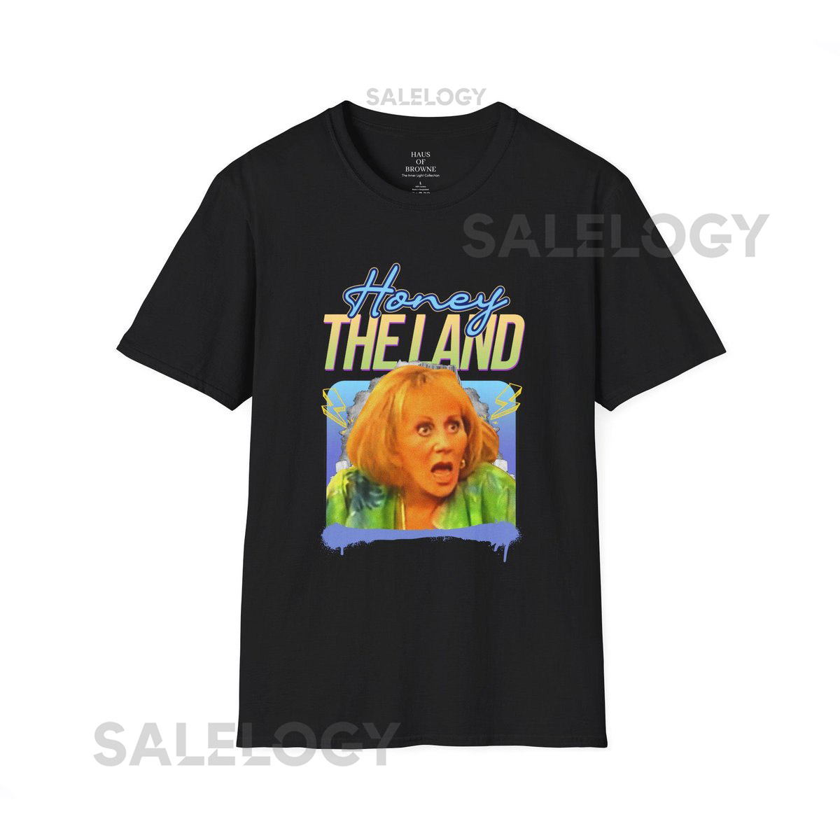 Honey The Land Sylvia Browne Vintage Inspired Unisex Softstyle T Shirt Retro Graphic Tee Casual Wear_206