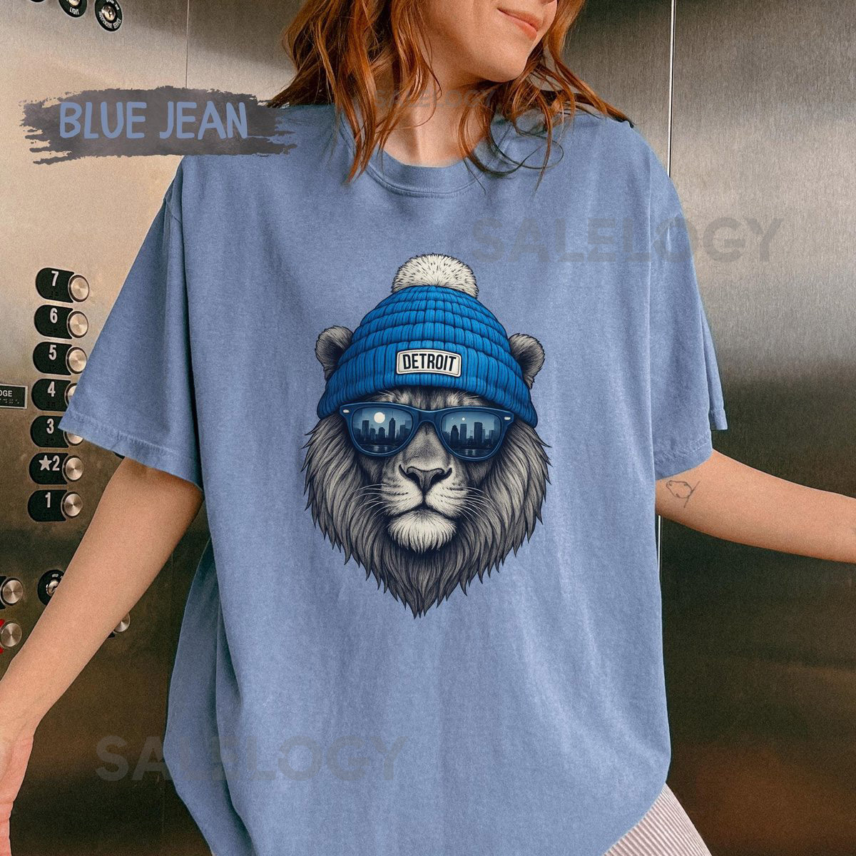 Comfort Colors Detroit Football Shirt Detroit Fans Shirt Football Mascot Lion T-Shirt Football Lover Gift Shirt Game Day Apparel_50