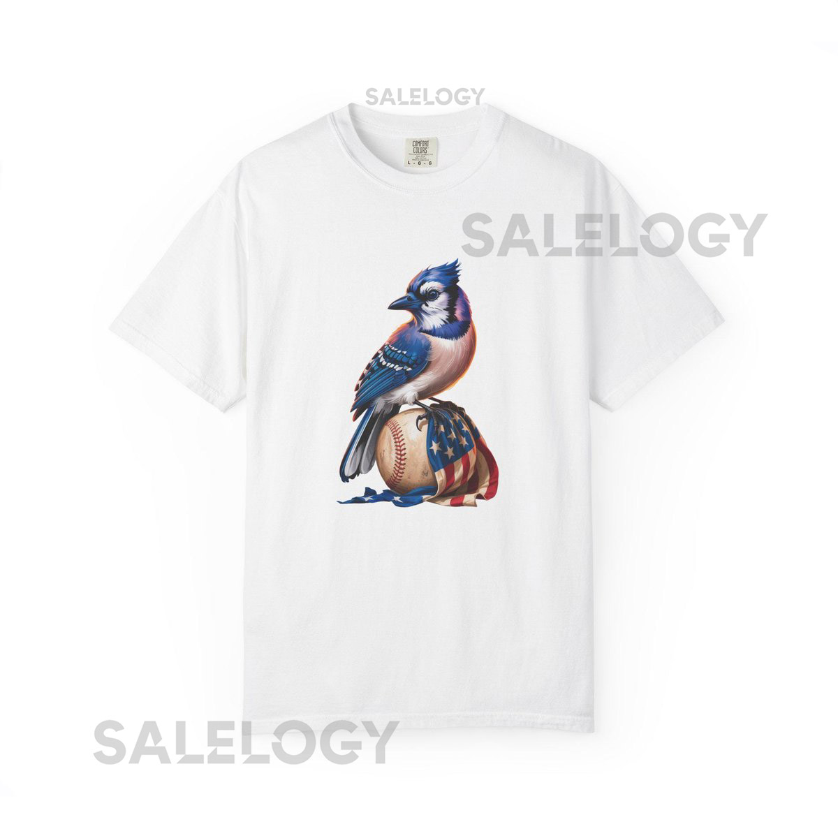 Blue Jays vs Yankees Series Design Patriotic Blue Jay Baseball Shirt American Flag Bird Art Sports Fan Tee Toronto Blue Jays Gift 20_88