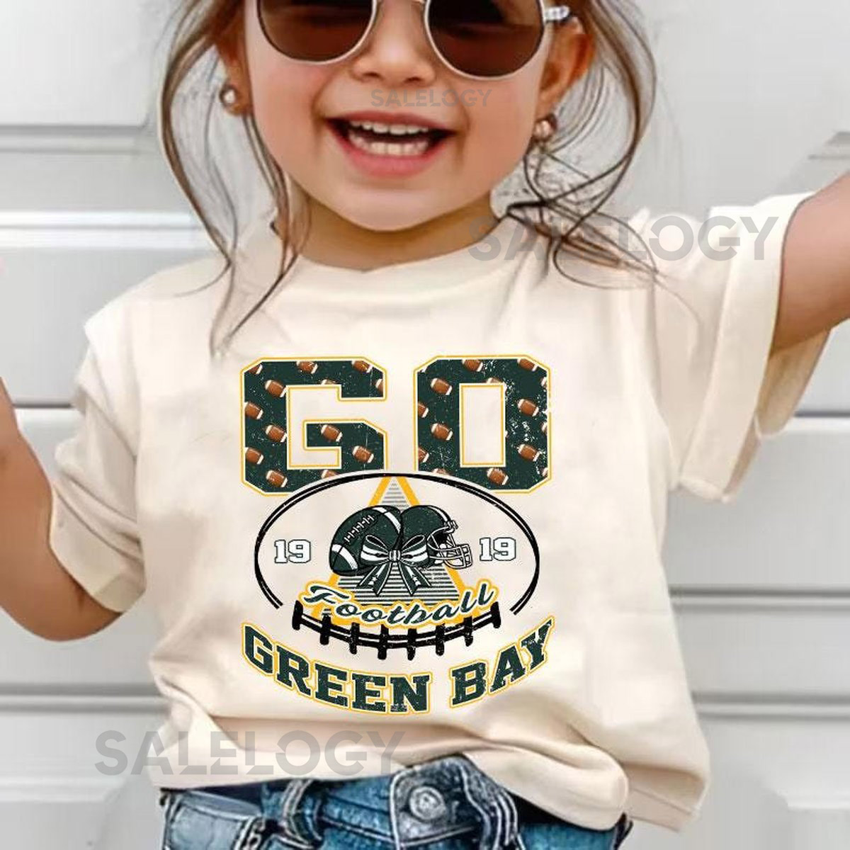 Classic Go Green Bay Football Heritage kid Tee Retro Team Fan Shirt for Adults Kids Timeless Game Day Apparel Game Day Essential_46