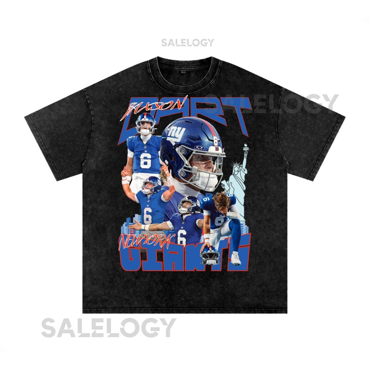 JAXSON DART Shirt Football Shirt Classic 90s Graphic T-Shirt_693