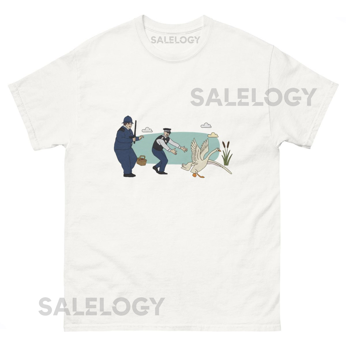 Funny Movie Shirt Hot Fuzz Parody Graphic Cotton Unisex Tee_175