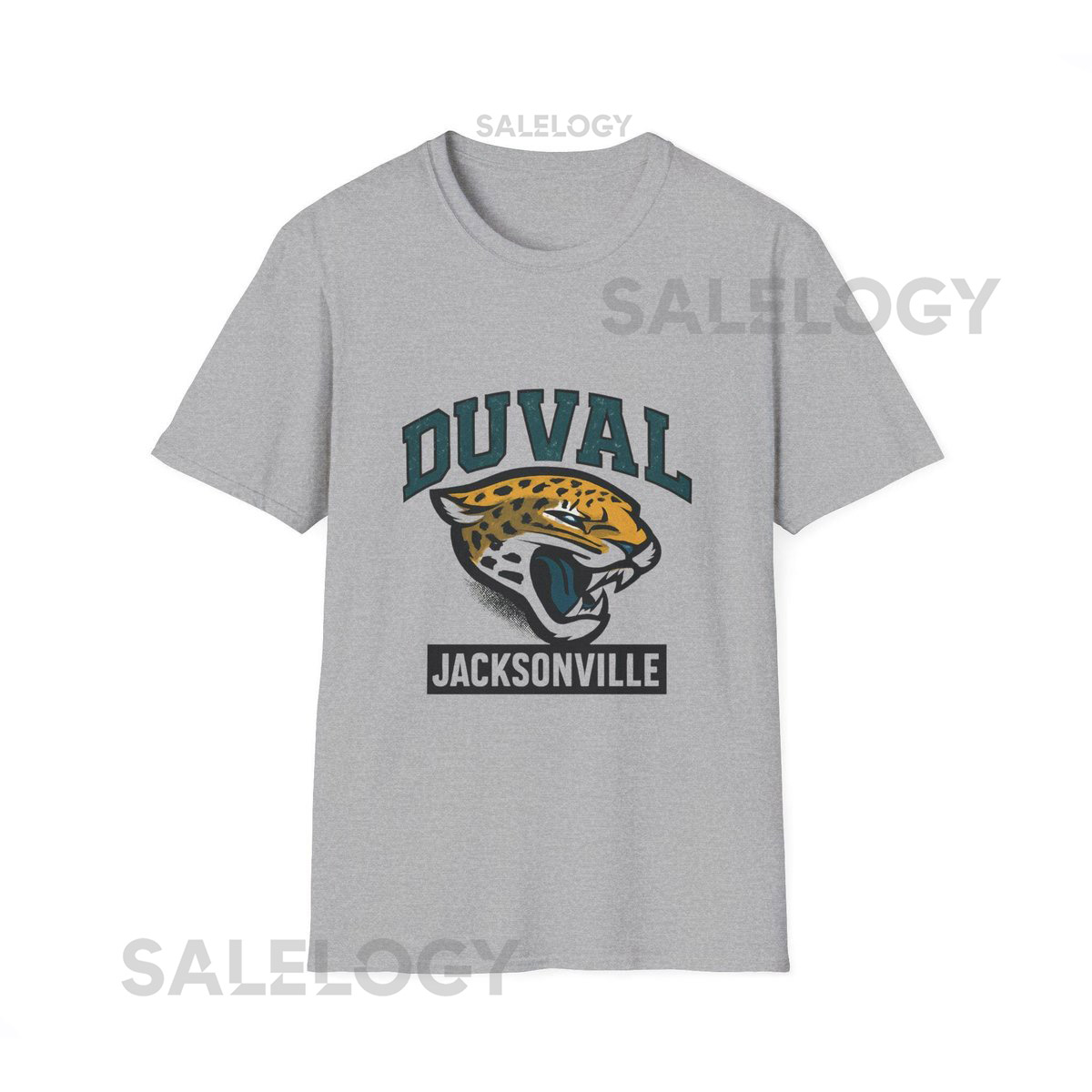 Duval Jacksonville Unisex Softstyle T-Shirt Casual Tee Gift for Fans Game Day Shirt Sports Apparel Everyda_125