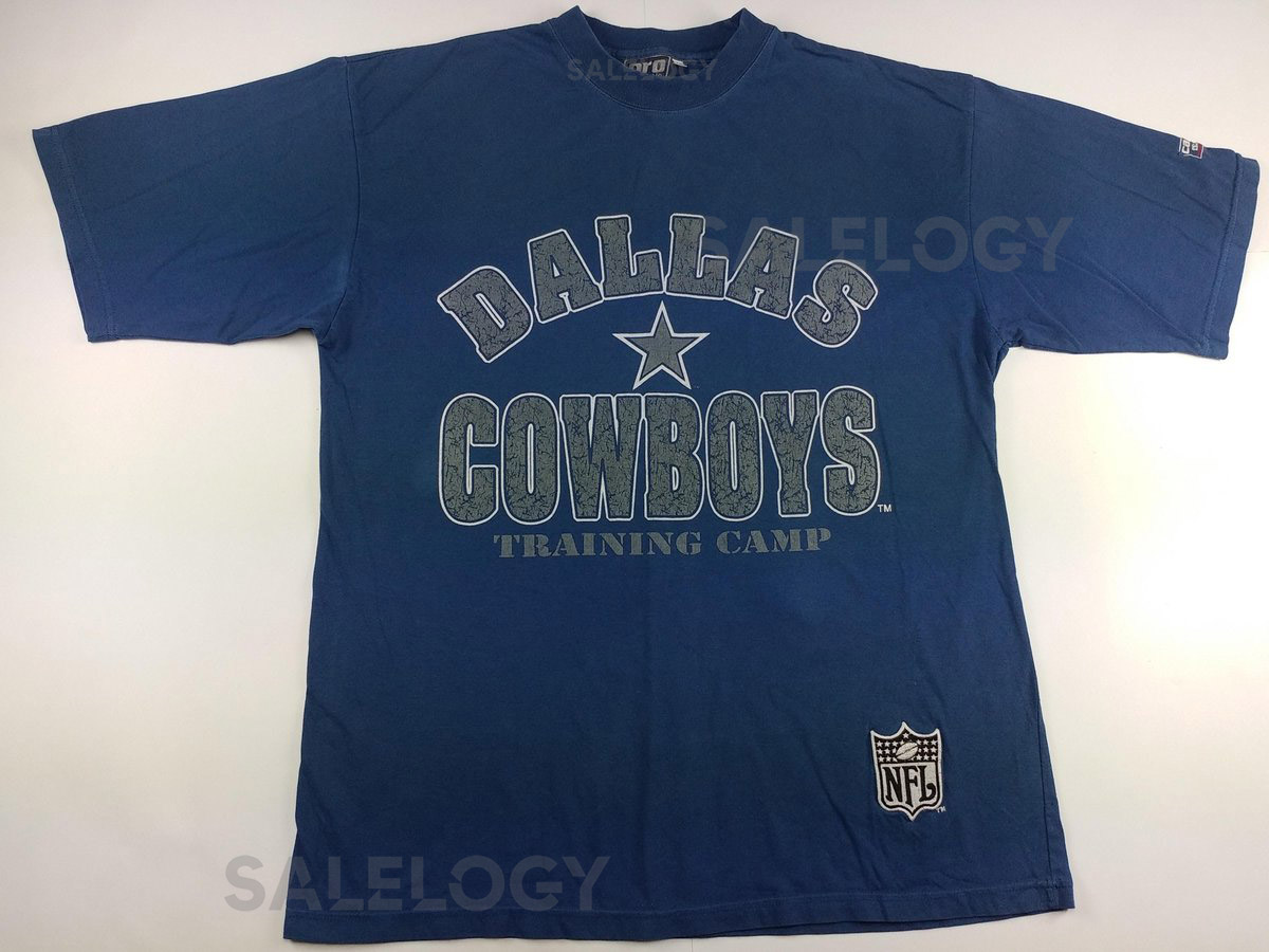 Dallas Cowboys jersey Campri Teamline vintage NFL t-shirt football 90s hip-hop clothing 1990s hip hop old school streetwear size L Large_149