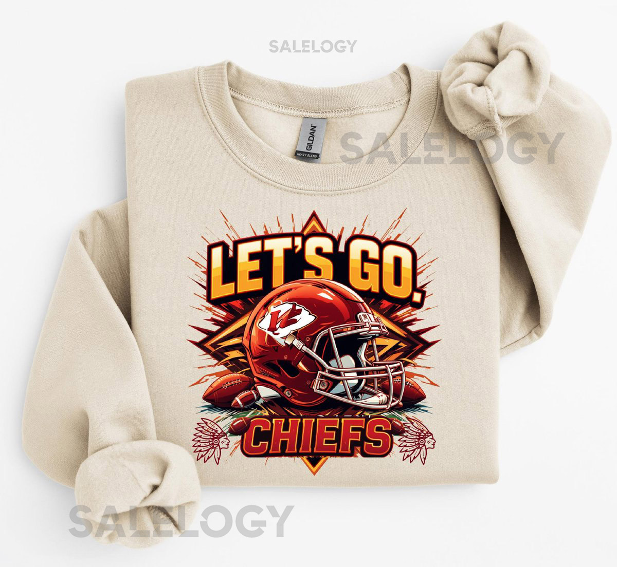 Kansas City Chiefs Sweatshirt Vintage Style Team Mascot Shirt_32