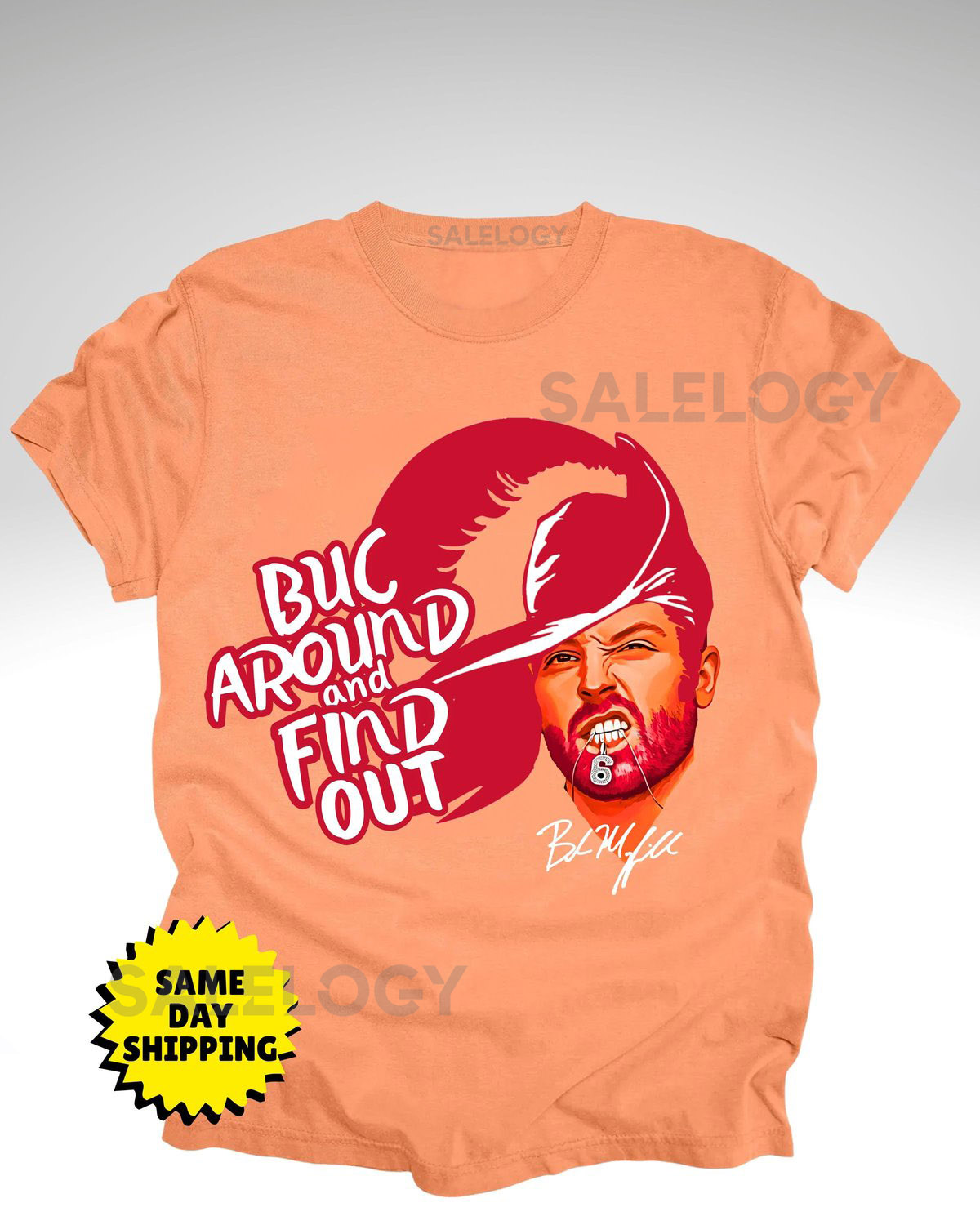 Baker Mayfield Shirt Vintage Bucs Bucco Bruce Tampa Bay Football Buc Around and Find Out Throwback Mascot shirt_40