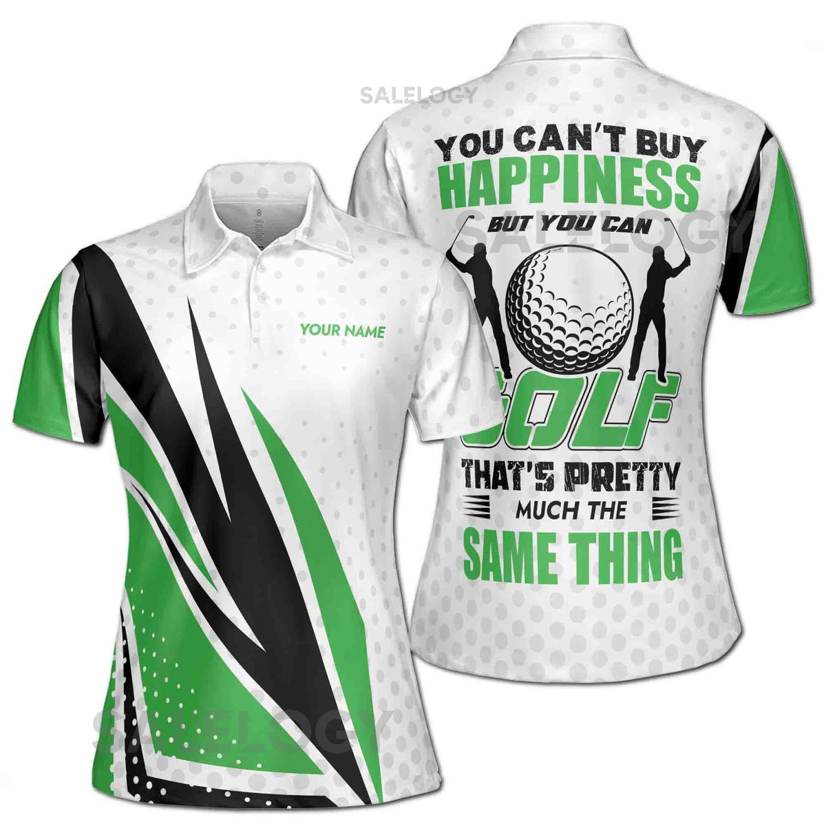 Custom Women39s Golf Polo Shirt Funny Golf Quote Athletic Wear_245