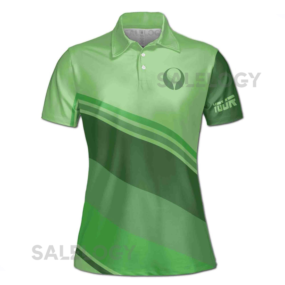 Customize Name Golf Quote It Requires Only One Ball Green Women39s Polo Shirt S-5XL_288