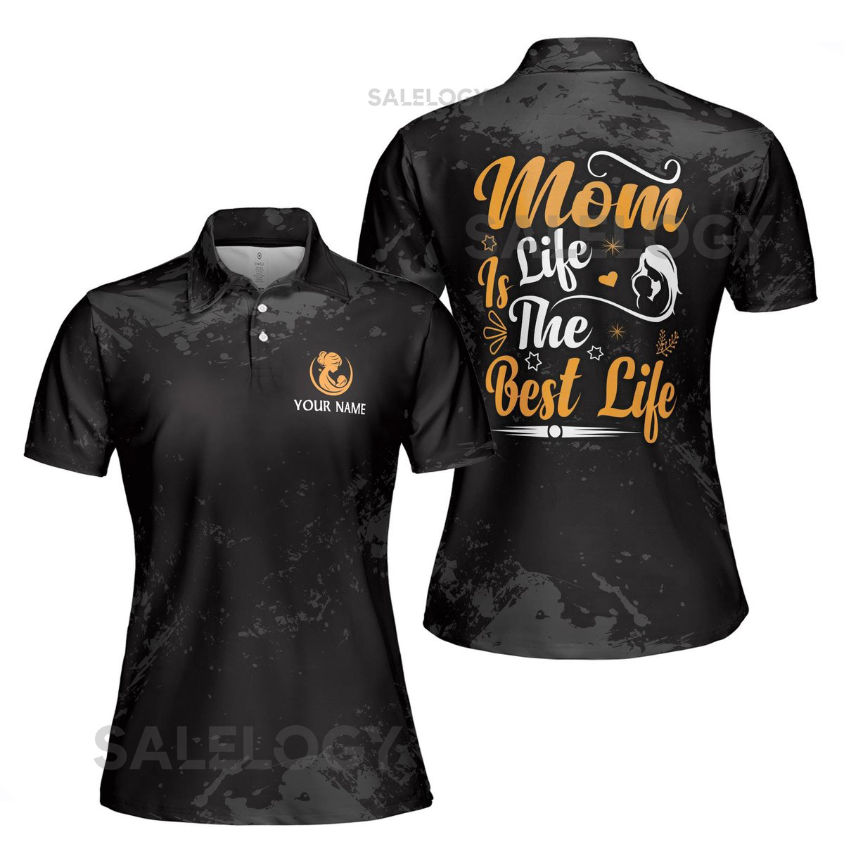 Personalized Mom Life Polo Shirt Athletic Women's Top S-5XL_560