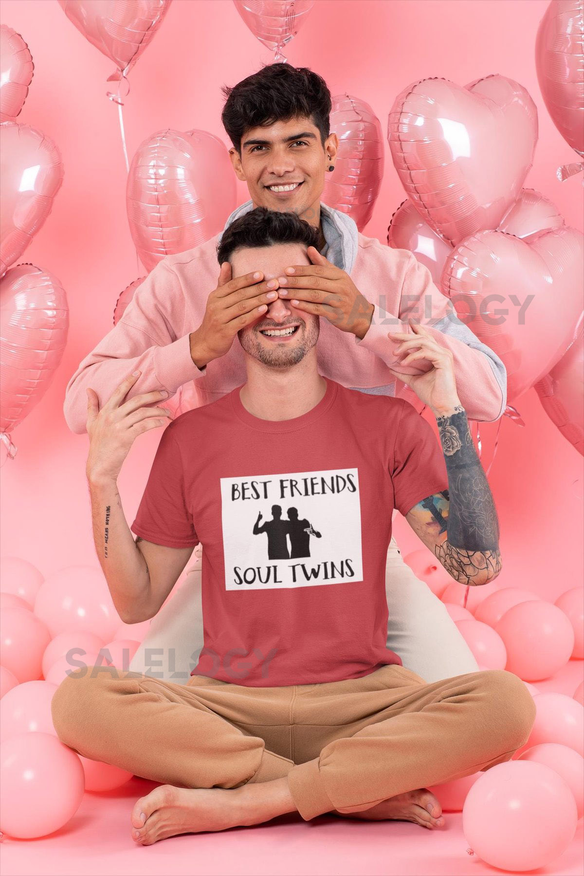 Best Friends Soul Twins Tee gender neutral Soulmate Bestie Celebrations Birthday Presents Christmas present twin clothing matching_31