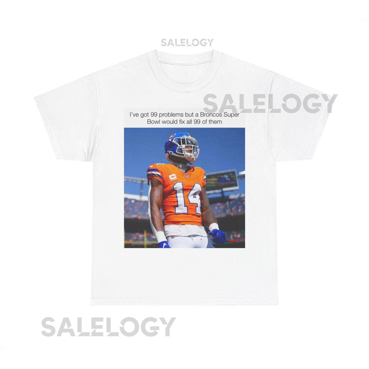 Denver Broncos Courtland Sutton Shirt Super Bowl Fan Tee_300