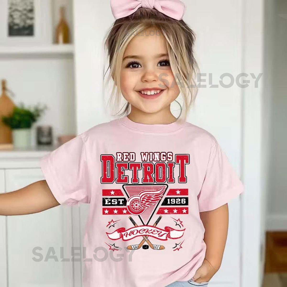 Retro Detroit Ice Hockey tshirt Youth Adult Game Day Shirt Vintage Look for Sports Lovers Perfect Gift for Kids Adult Supporters_424