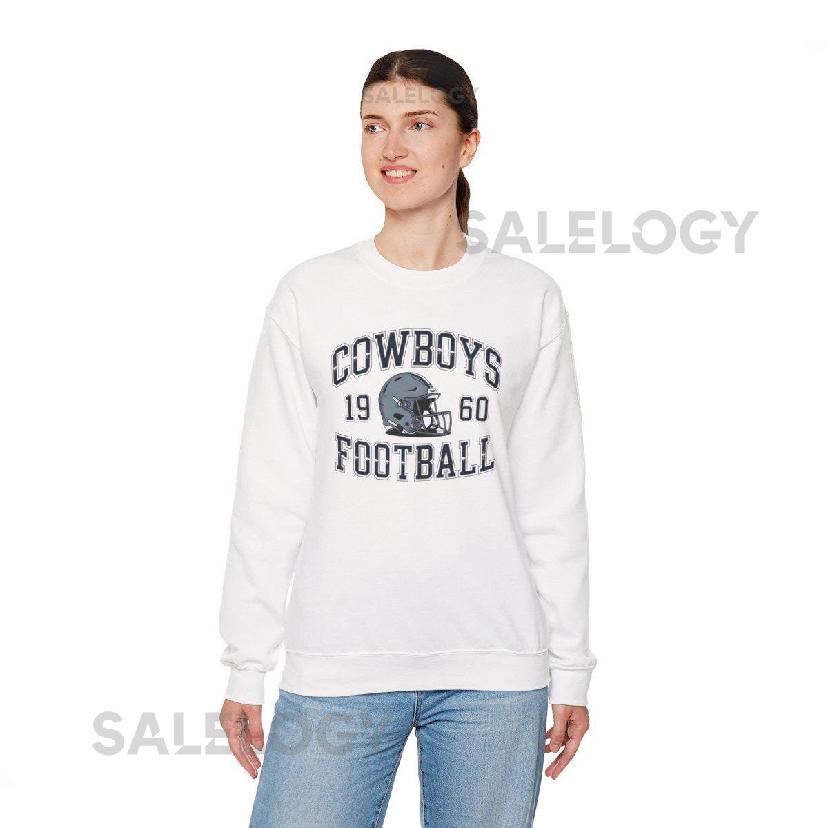 Cowboys Football T Shirt Dallas Fan Gift Texas Team Tee Vintage Style 1960s Sportswear Gift for Him Cowboys Apparel_89