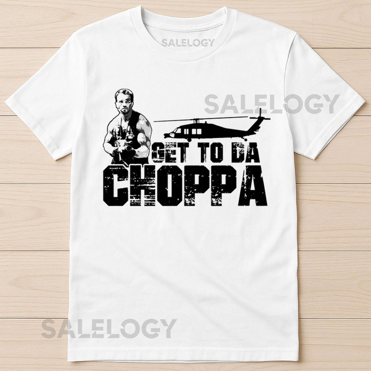 Get To Da Choppa Predator Movie Army Best Seller Funny Gift Tee T Shirt 2970_185