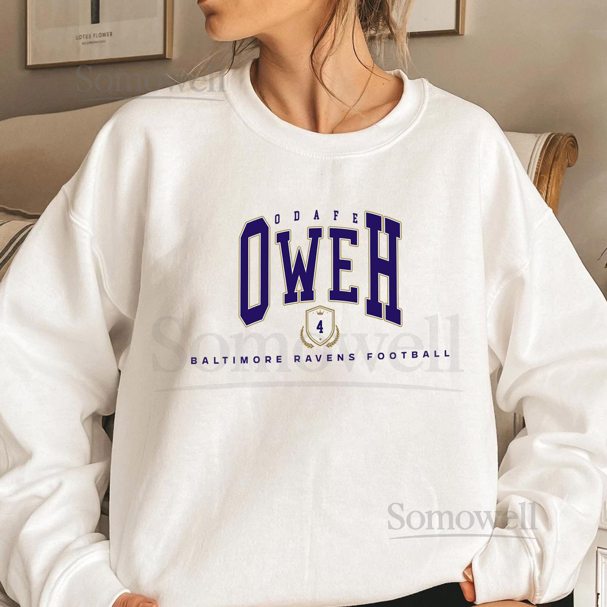 Vintage Baltimore Ravens Sweatshirt NFL Football Fan Gift_994