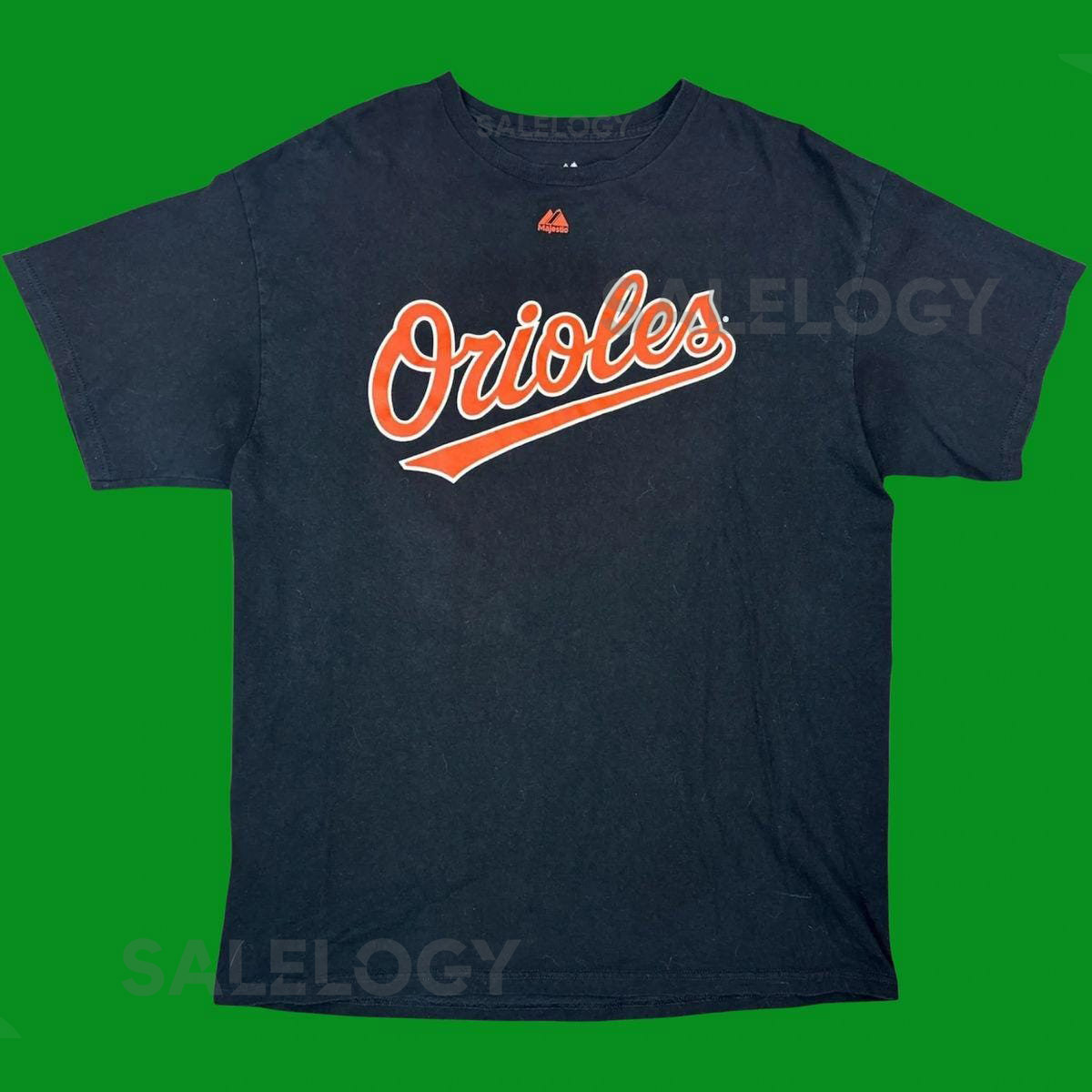 VTG 2000s Distressed Baltimore Orioles Matt Wieters 32 Majestic Tee_720