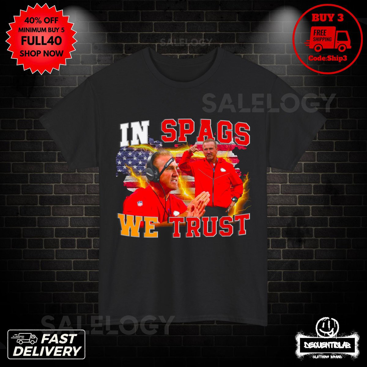 In Spags We Trust Funny Shirt For Footballer Fans Steve Spagnuolo Meme Tshirt Ironic Appareal Hilarious GiftOddly Specific Tee For Kansas_317