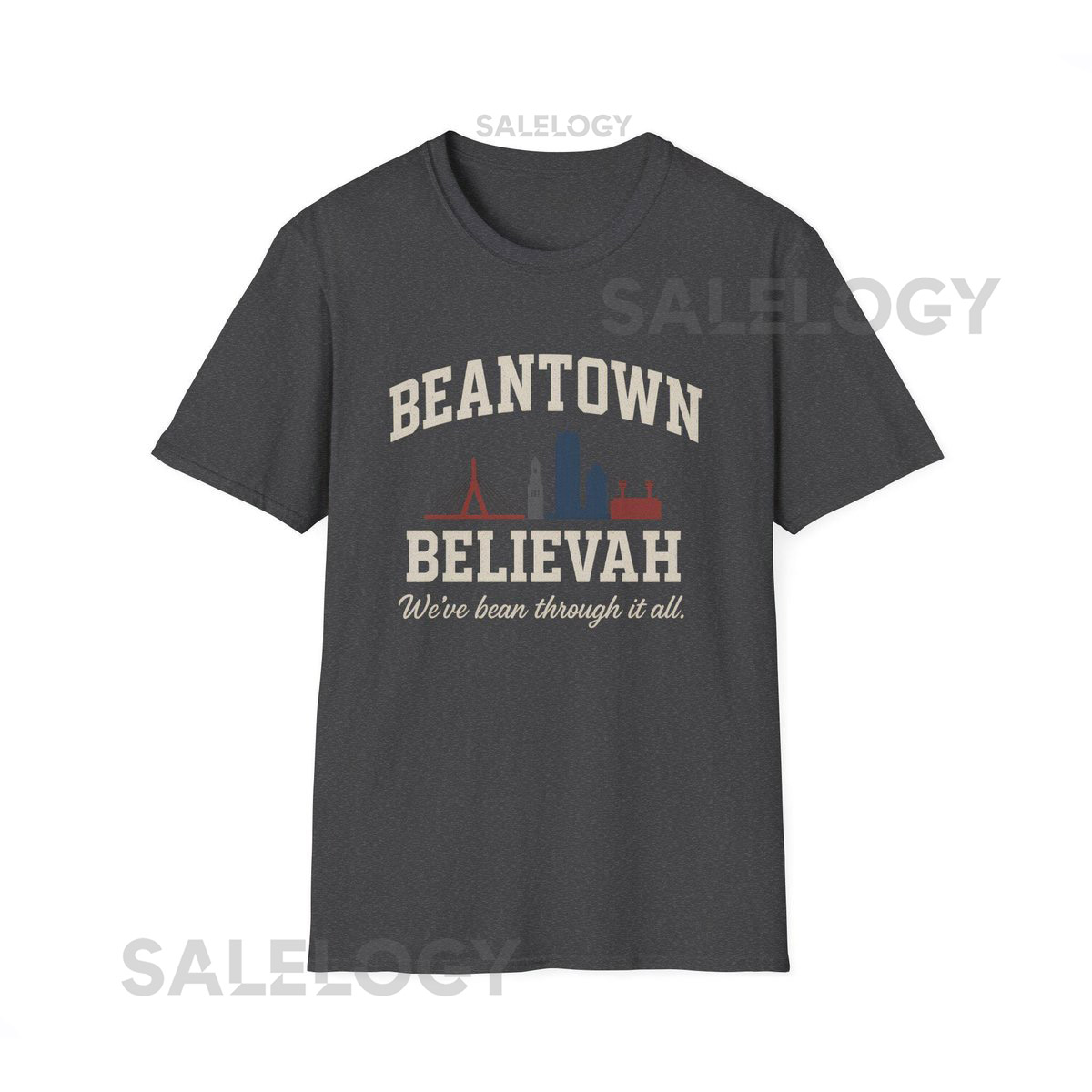Beantown Believer T-Shirt Vintage Boston Pride Unisex Softstyle Tee_137
